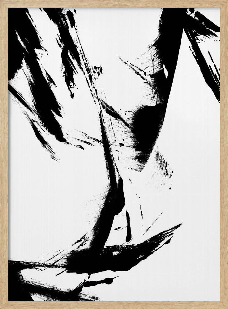Tintenpinselfluss | Poster