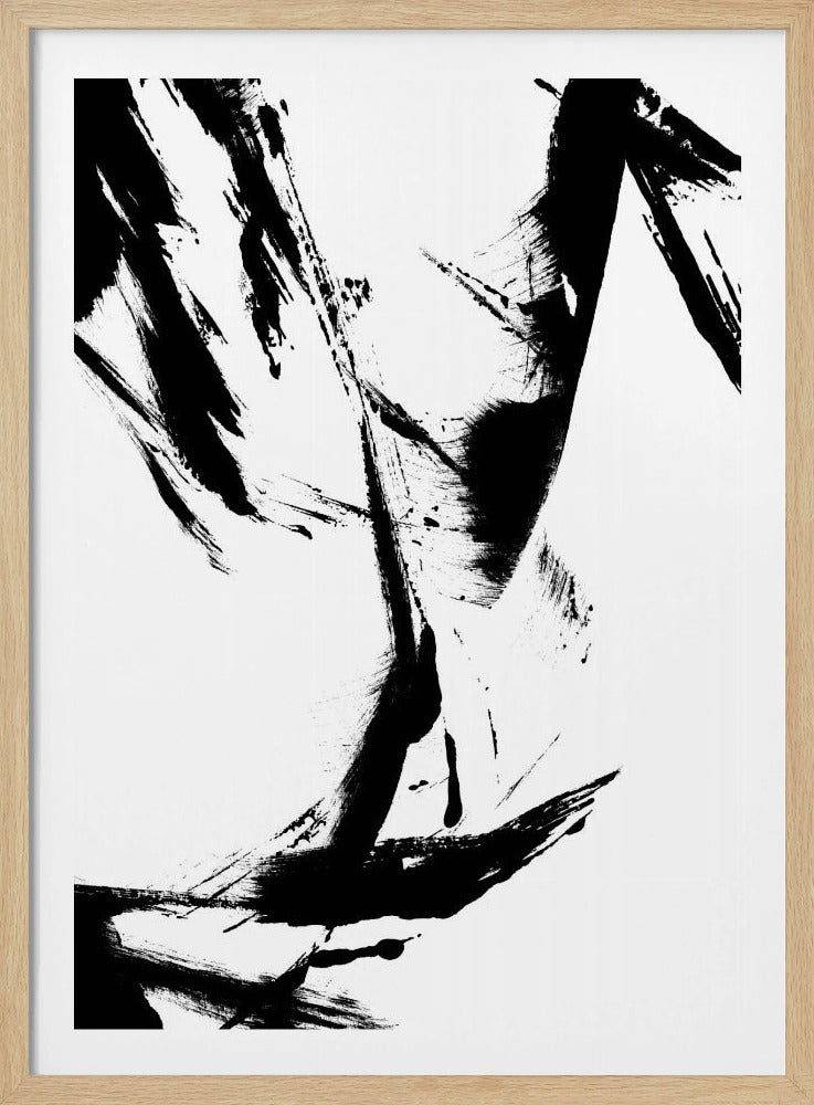 Tintenpinselfluss | Poster