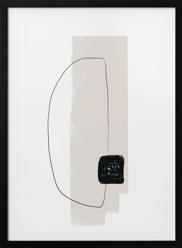Minimalistische Harmonie | Poster