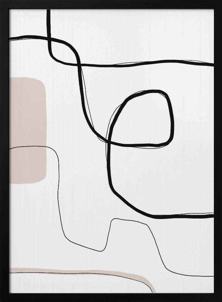Kurven und Linien | Poster