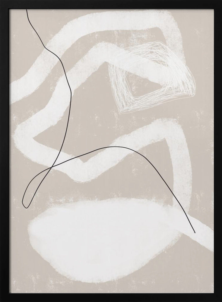 Organische Linien und Formen | Poster