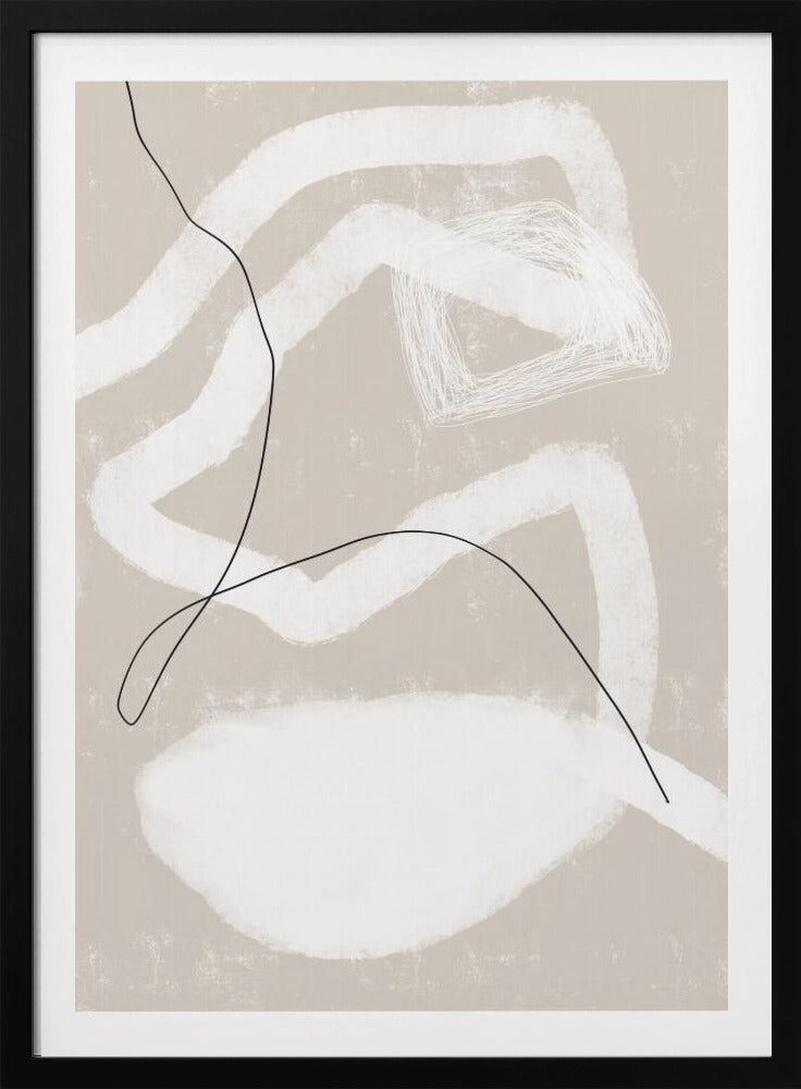 Organische Linien und Formen | Poster