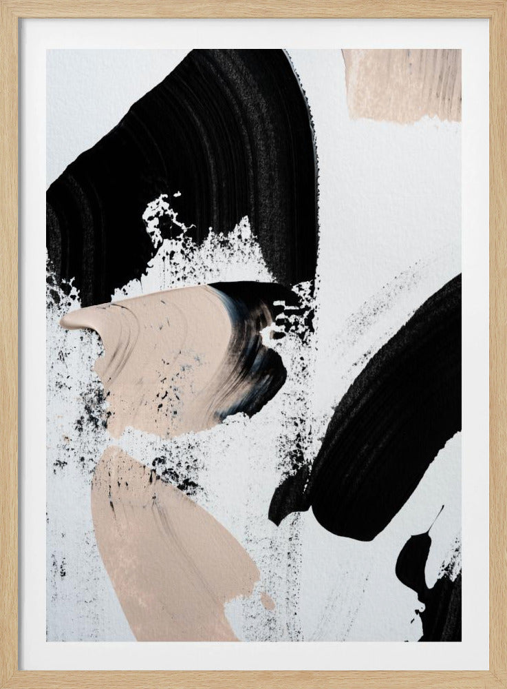Schwarz und Nackt | Poster