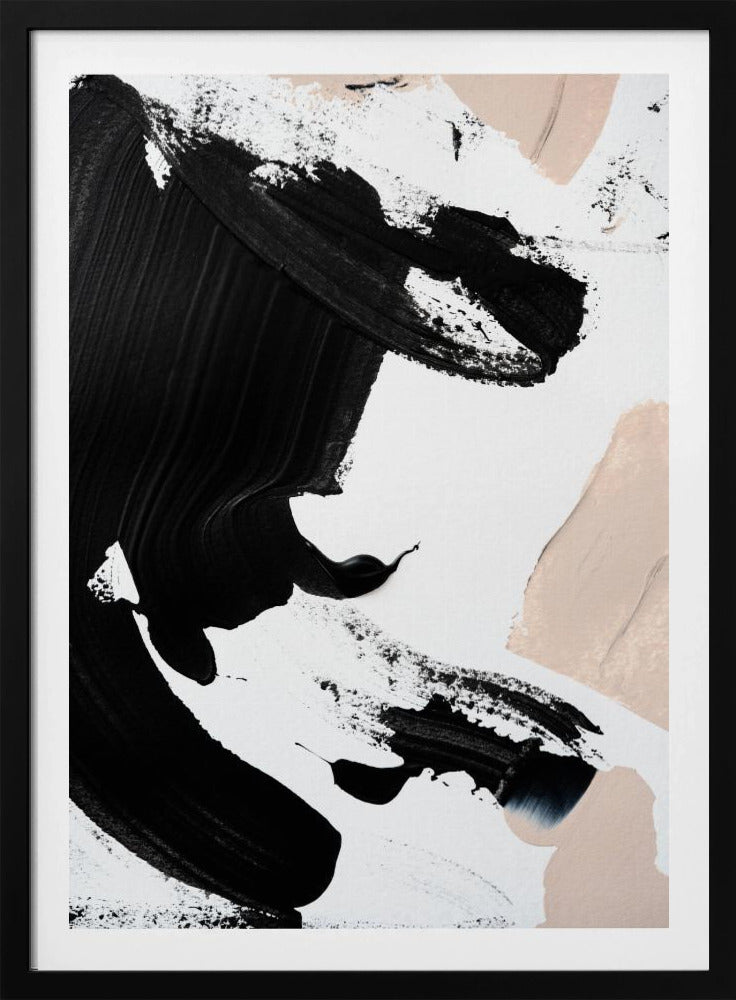 Schwarz und Nackt | Poster