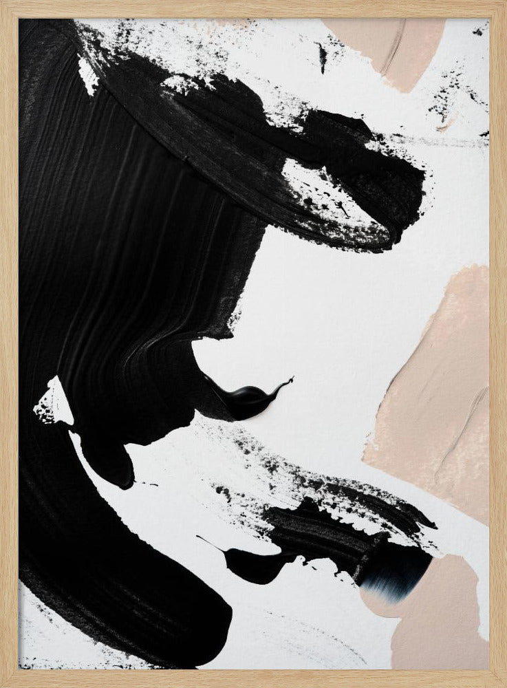 Schwarz und Nackt | Poster