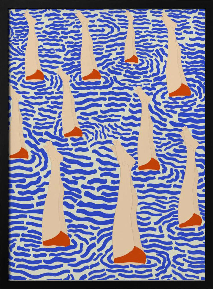 Bañistas | Poster