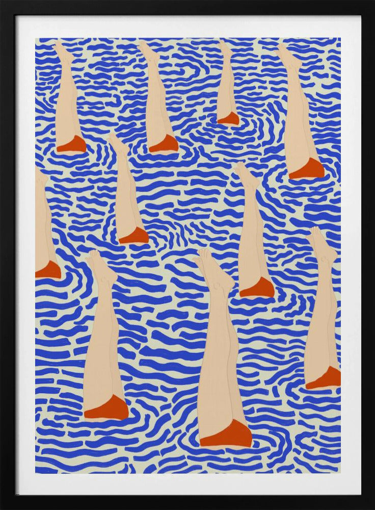 Bañistas | Poster