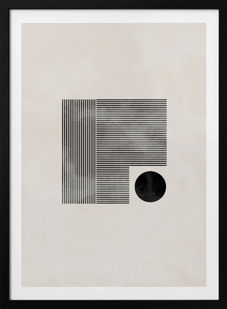 Minimalistisches Quadrat | Poster