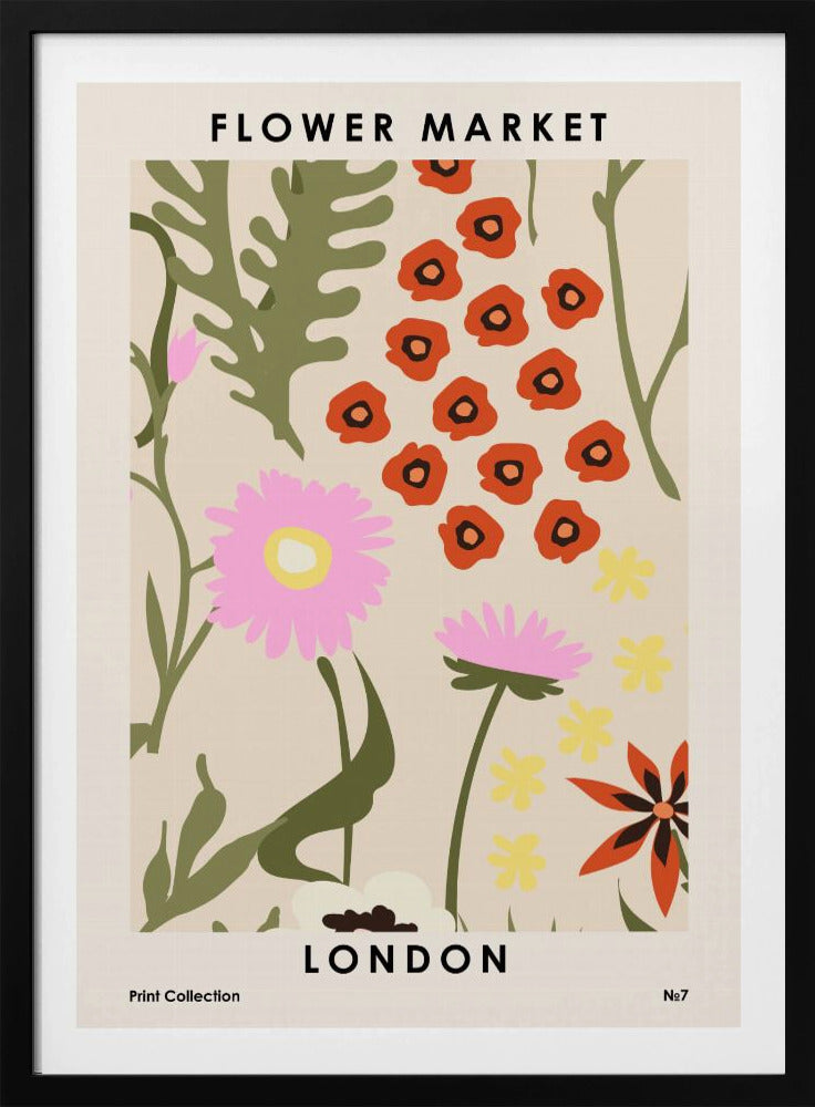 Blumenmarkt London | Poster