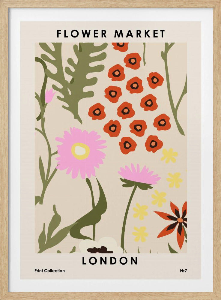 Blumenmarkt London | Poster
