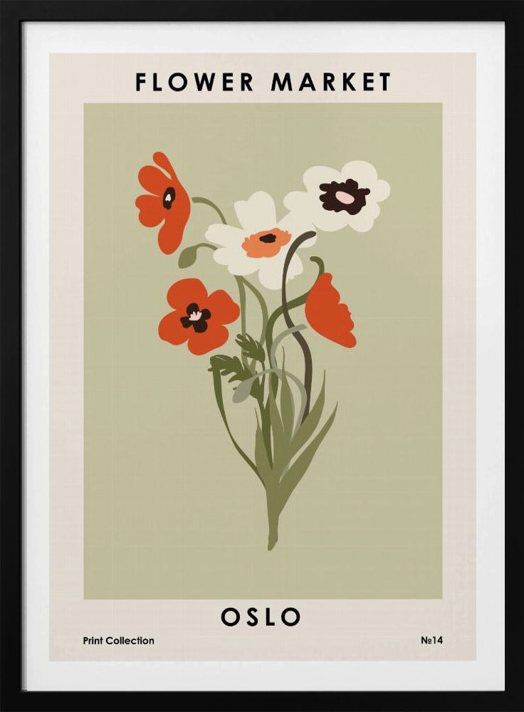 Blumenmarkt Oslo | Poster