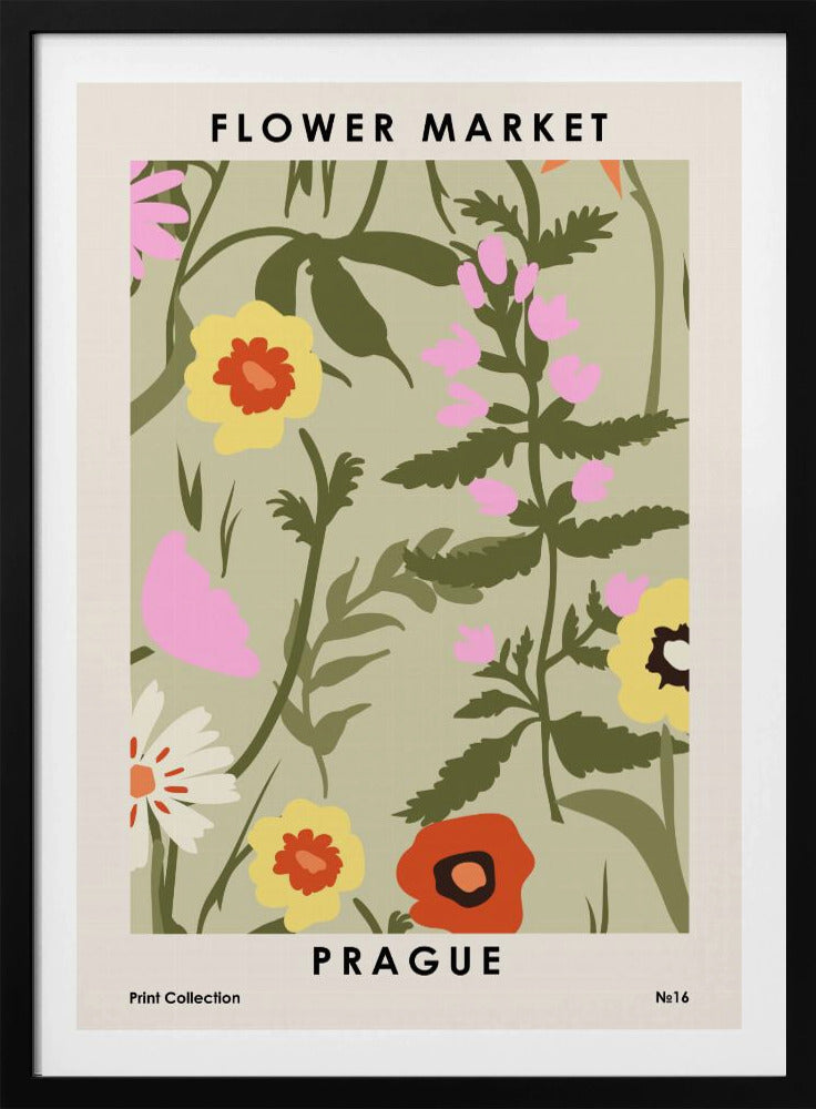 Blumenmarkt Prag | Poster
