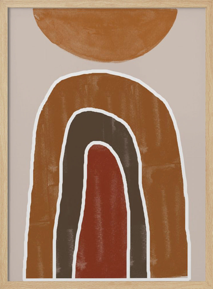 Earthy Arches | Poster
