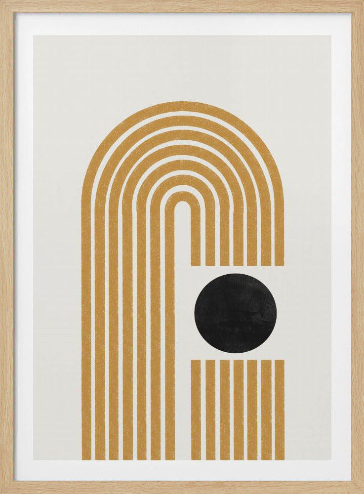 Golden Echo Paths | Poster
