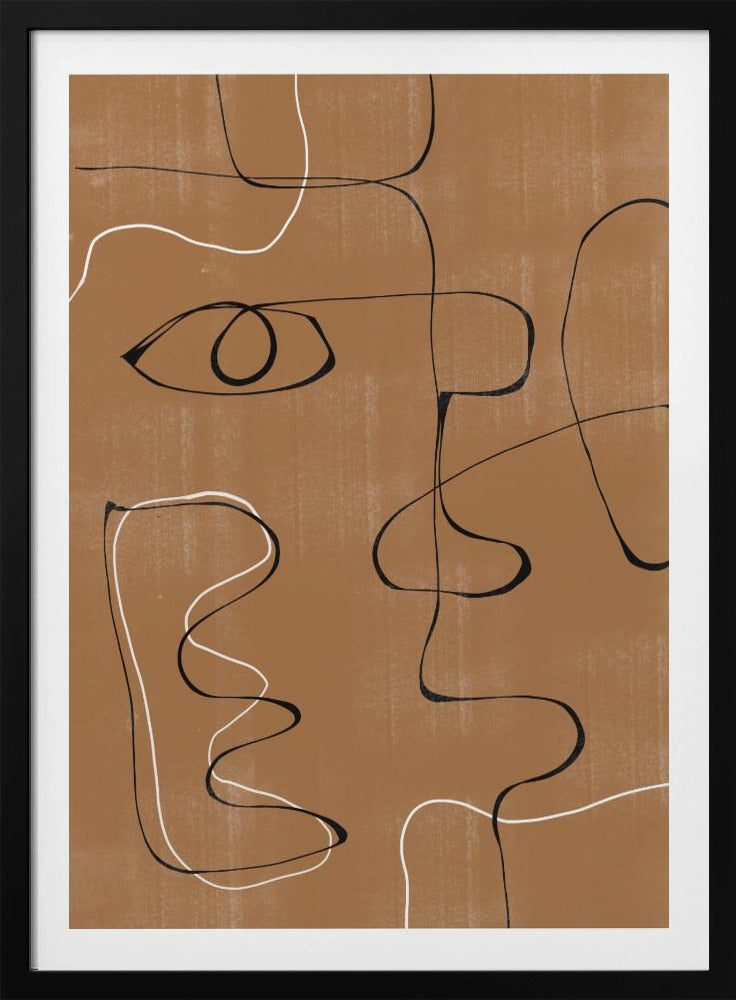 Skurrile Linien | Poster