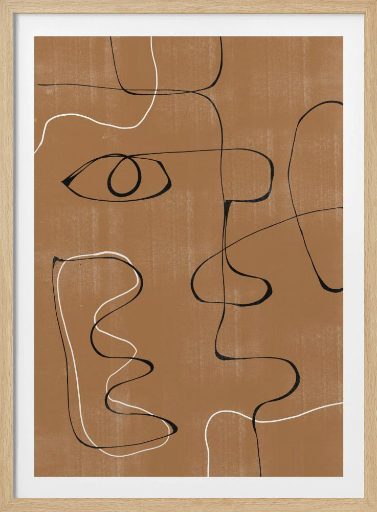 Skurrile Linien | Poster