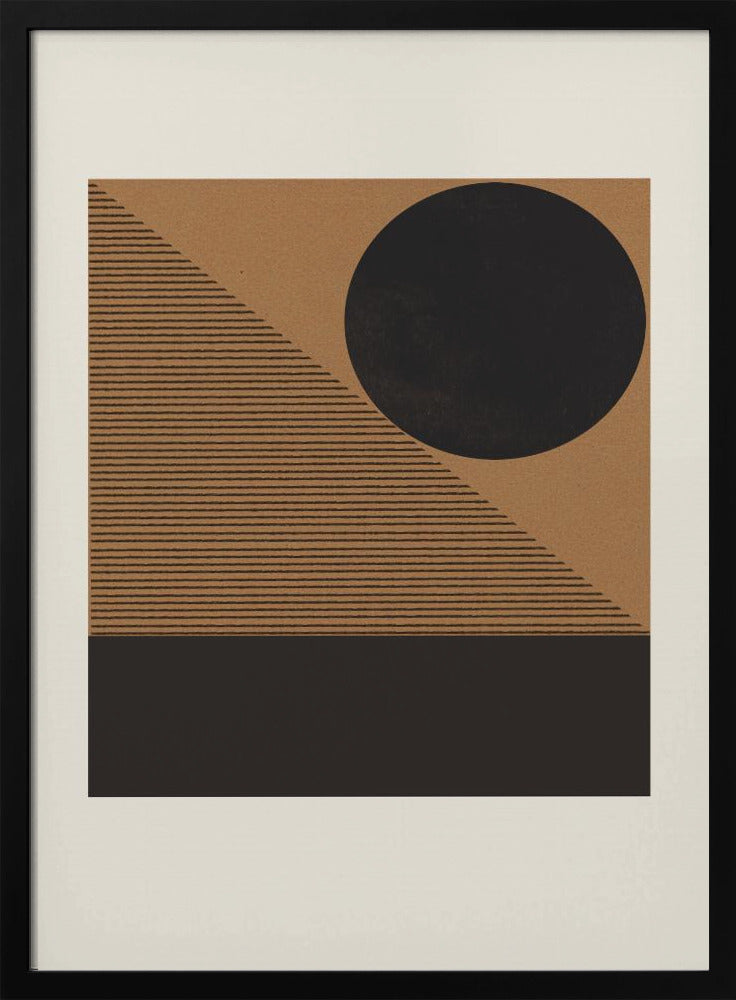 Geometrische Sonnenfinsternis | Poster