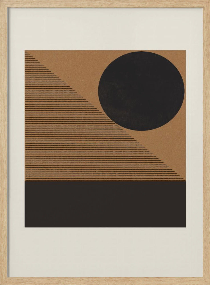 Geometrische Sonnenfinsternis | Poster