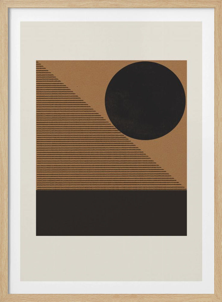 Geometrische Sonnenfinsternis | Poster