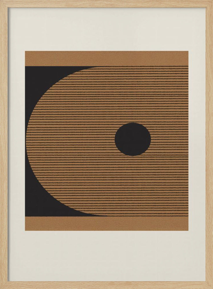 Geometrische Sonnenfinsternis | Poster