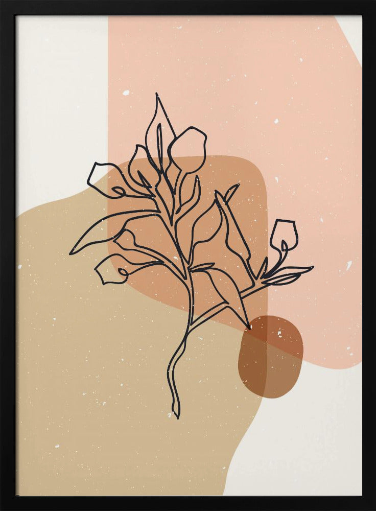 Abstrakte Komposition 14 | Poster