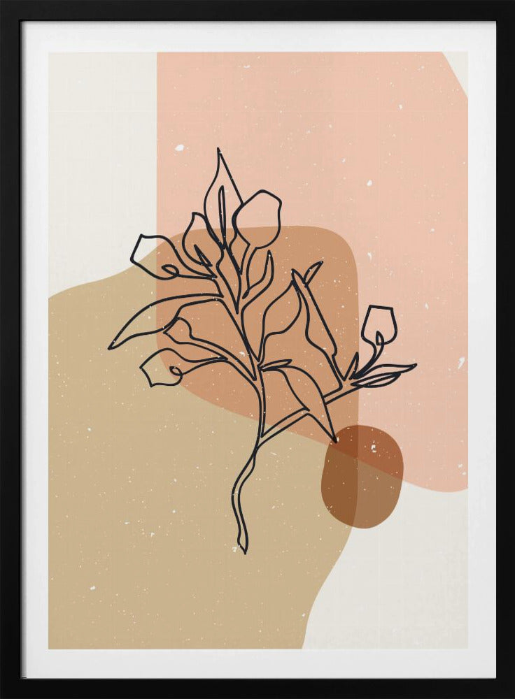 Abstrakte Komposition 14 | Poster