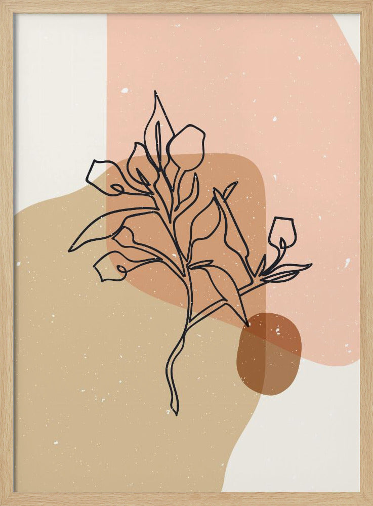 Abstrakte Komposition 14 | Poster