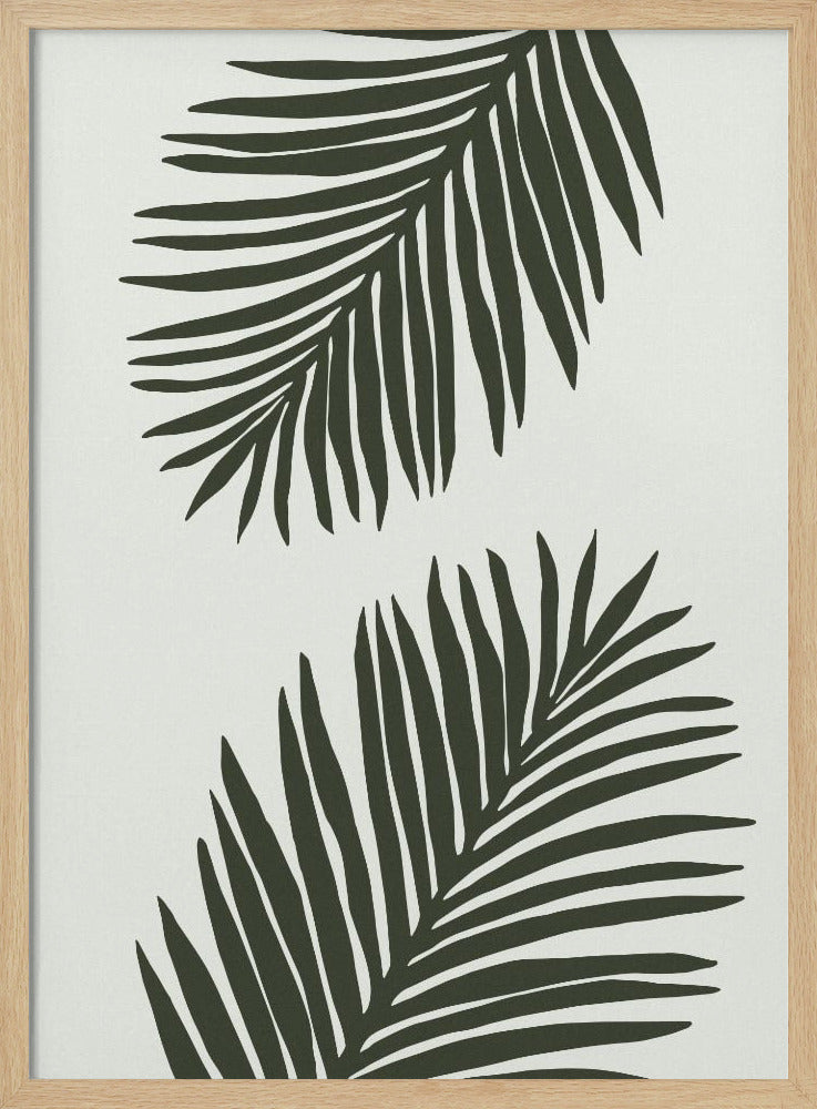PALMBLATT 04 GRÜN | Poster