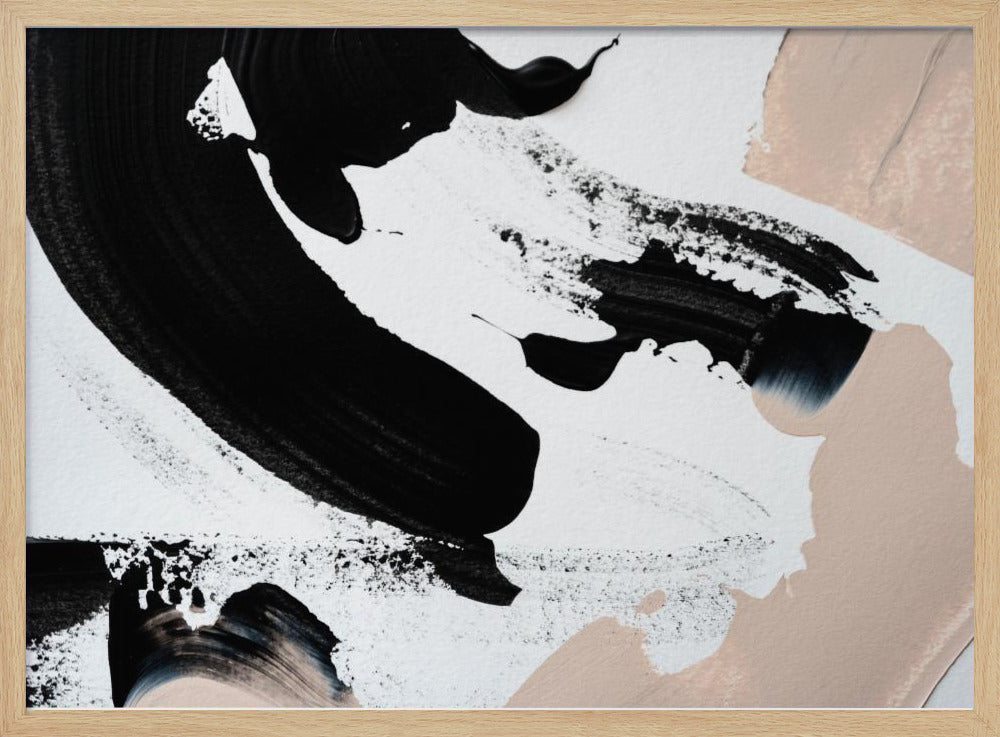 Schwarz und Nackt | Poster
