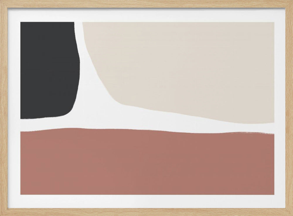 Trio aus natürlichen Farbtönen | Poster
