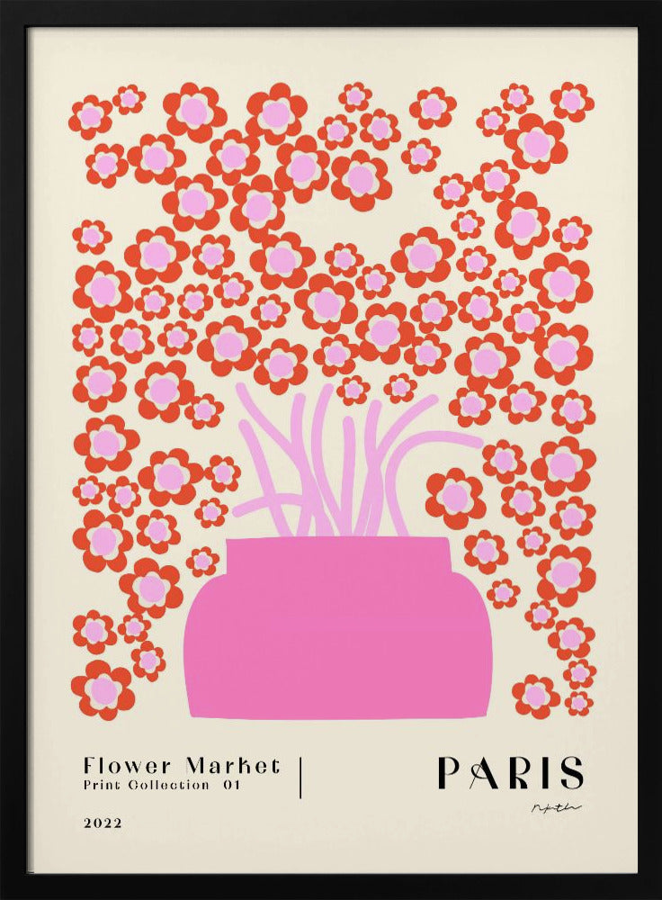 Blumenmarkt. Paris | Poster
