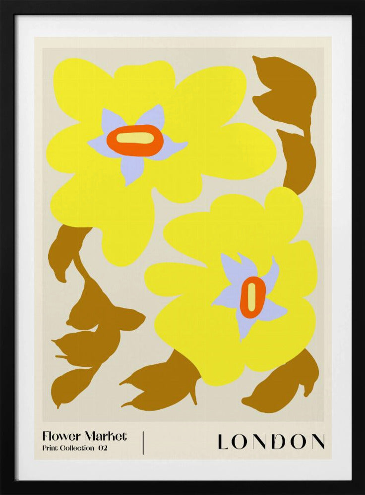 Blumenmarkt. London | Poster