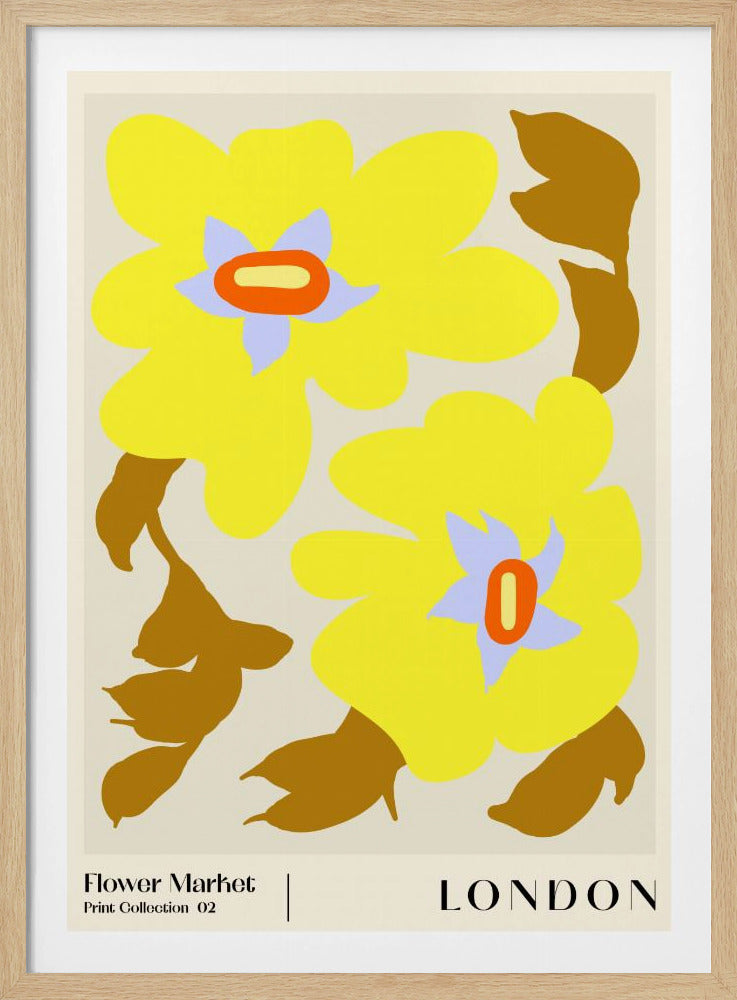 Blumenmarkt. London | Poster