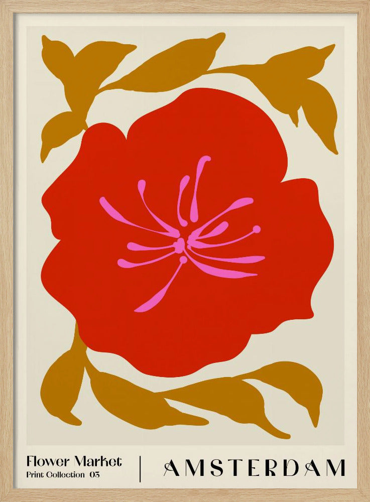 Blumenmarkt. Amsterdam | Poster