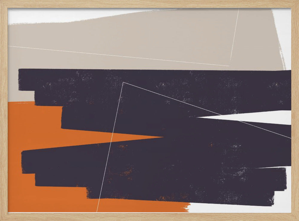 Geometrische Schichten | Poster