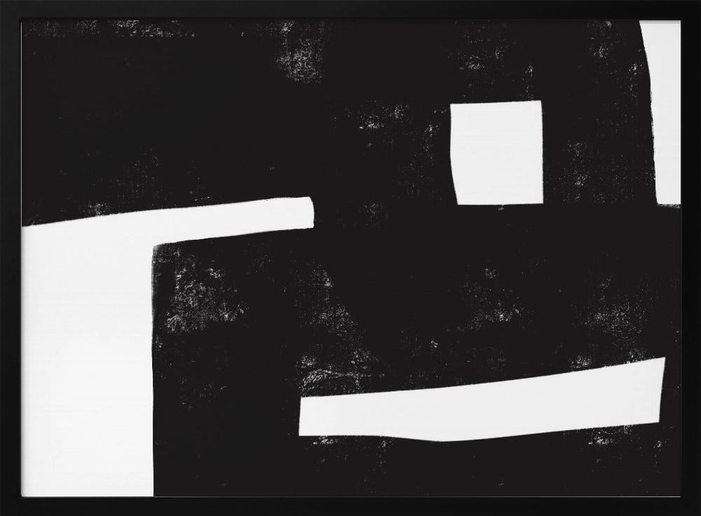 Monochrome Geometrie | Poster