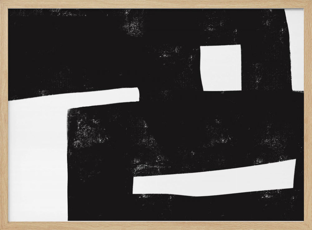 Monochrome Geometrie | Poster
