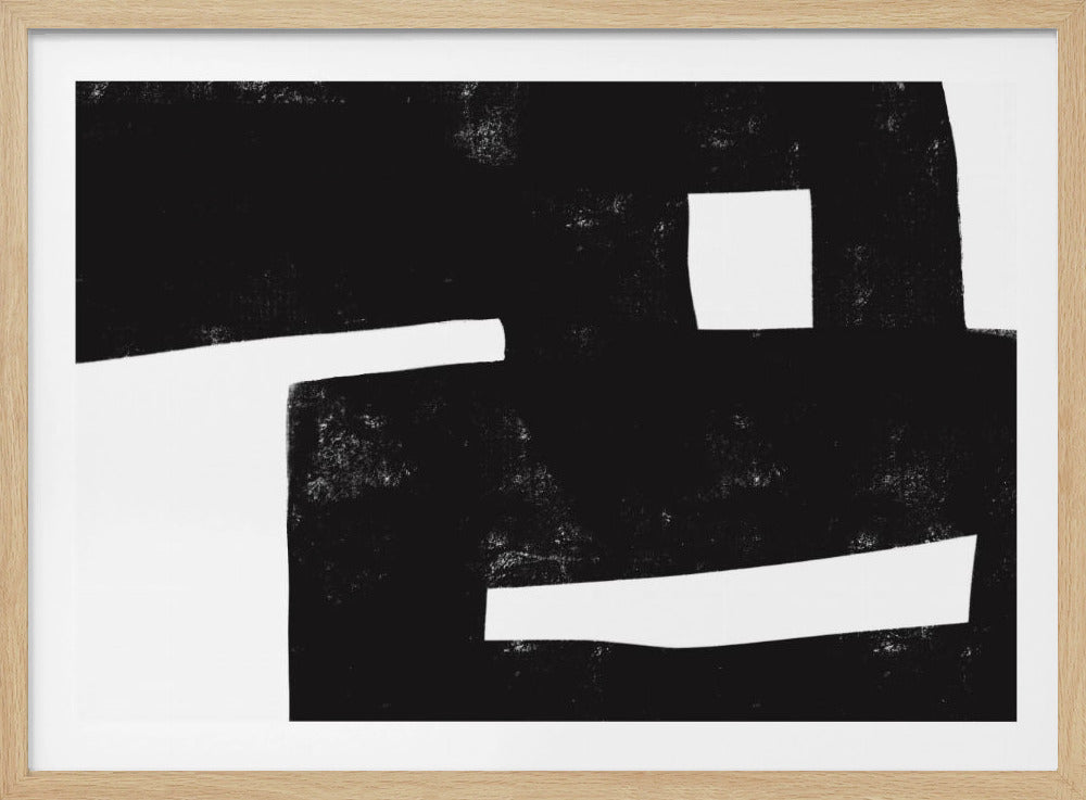 Monochrome Geometrie | Poster