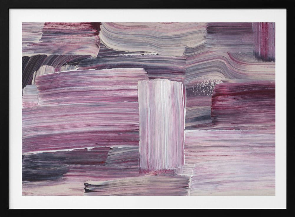 Expressionistische bunte Pinselstriche | Poster