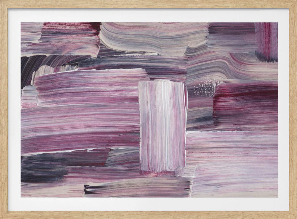 Expressionistische bunte Pinselstriche | Poster