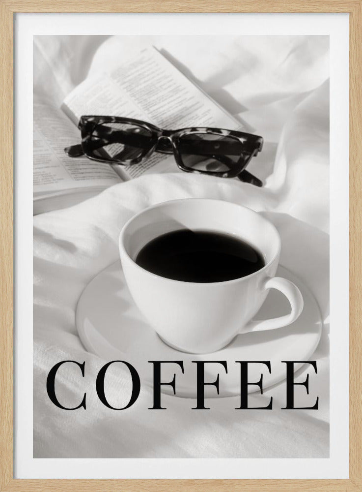 Kaffee im Bett | Poster