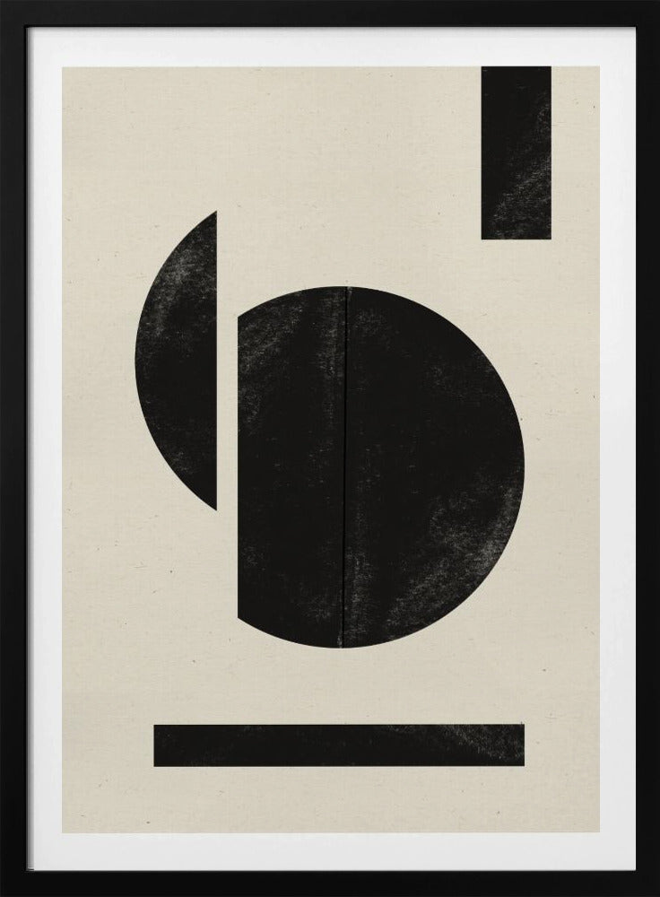 Geometrischer Kontrast | Poster