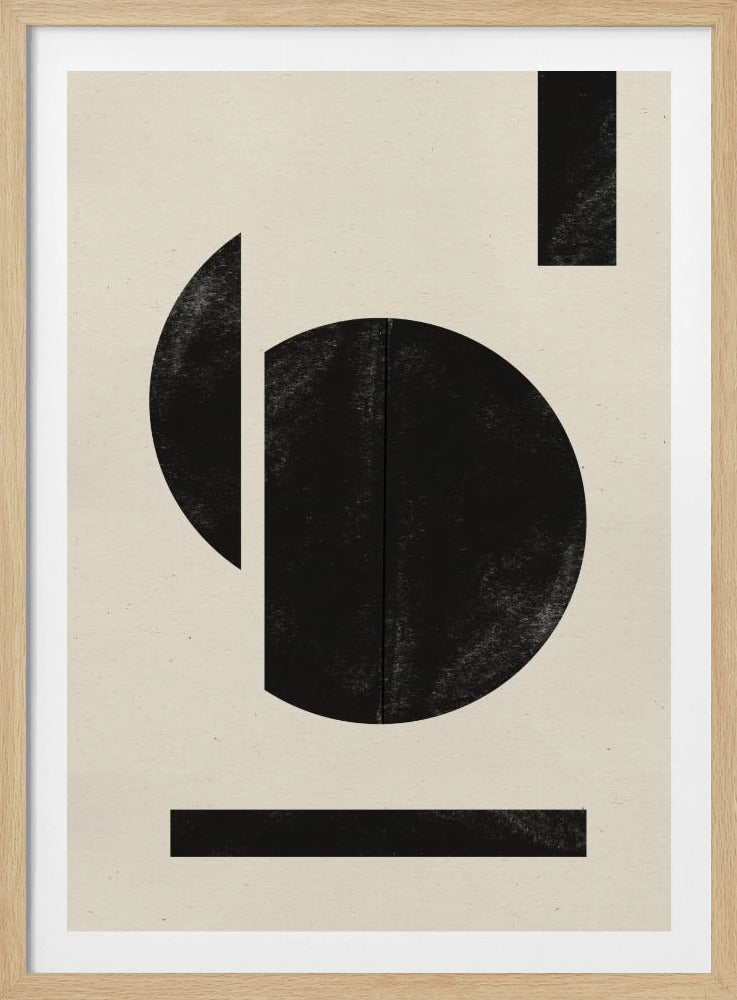 Geometrischer Kontrast | Poster