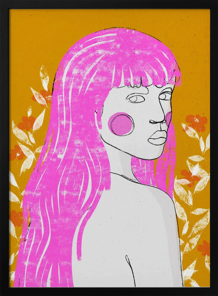 Rosa Flüsterblick | Poster