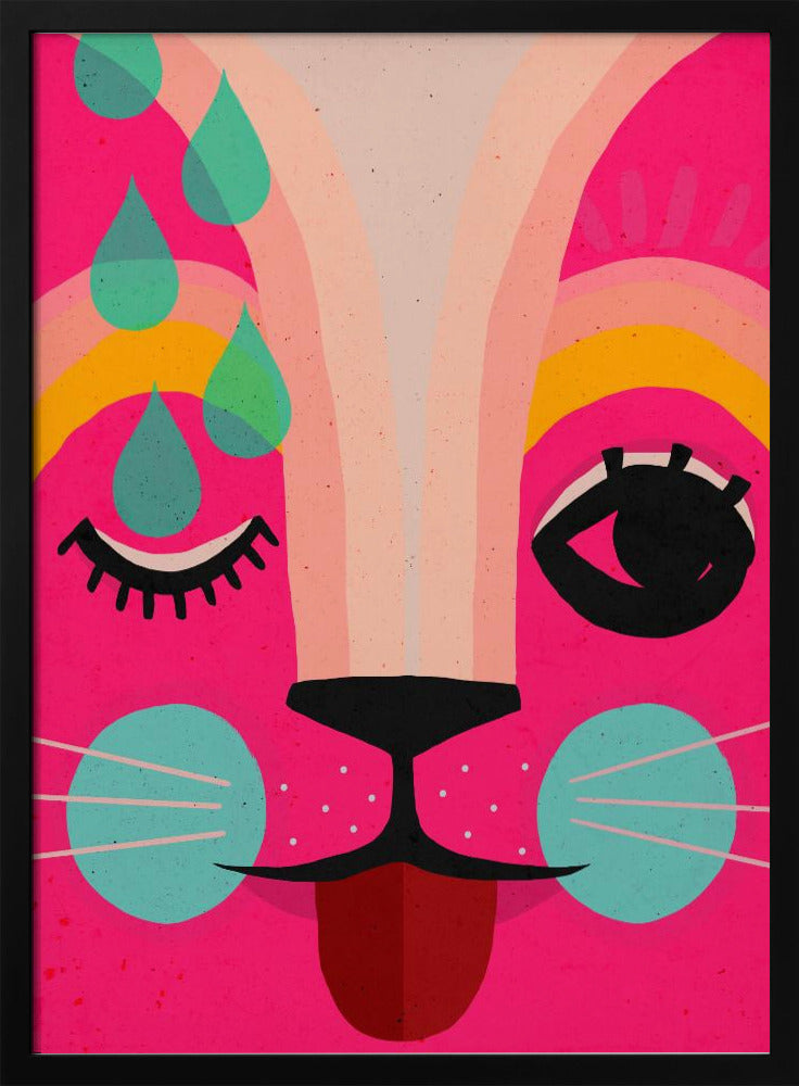 Lebendige Katzenträume | Poster