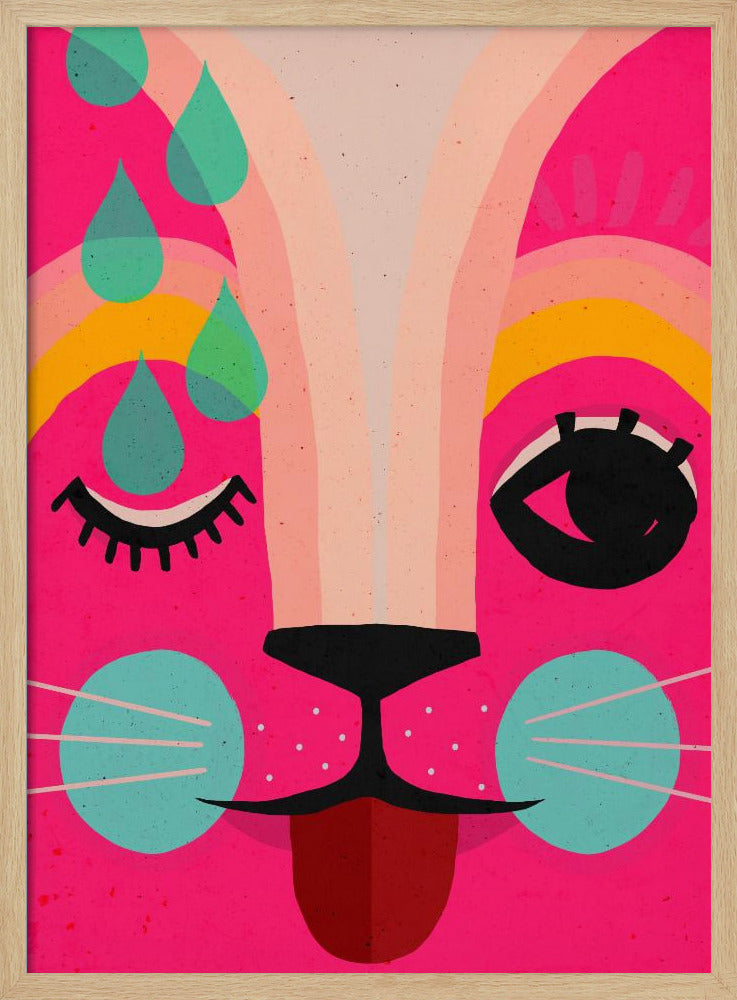 Lebendige Katzenträume | Poster