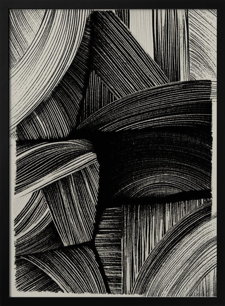 Symphonie der geschwungenen Linien | Poster