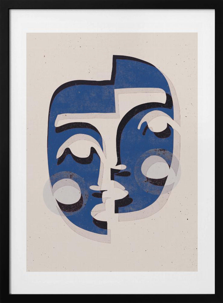 Fragmentierte Gesichter | Poster
