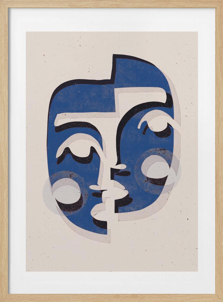 Fragmentierte Gesichter | Poster