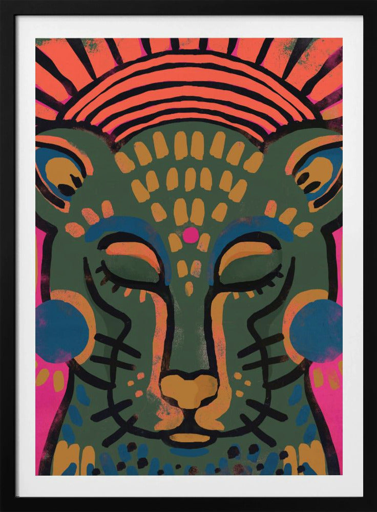 Lebendiger Katzentraum | Poster